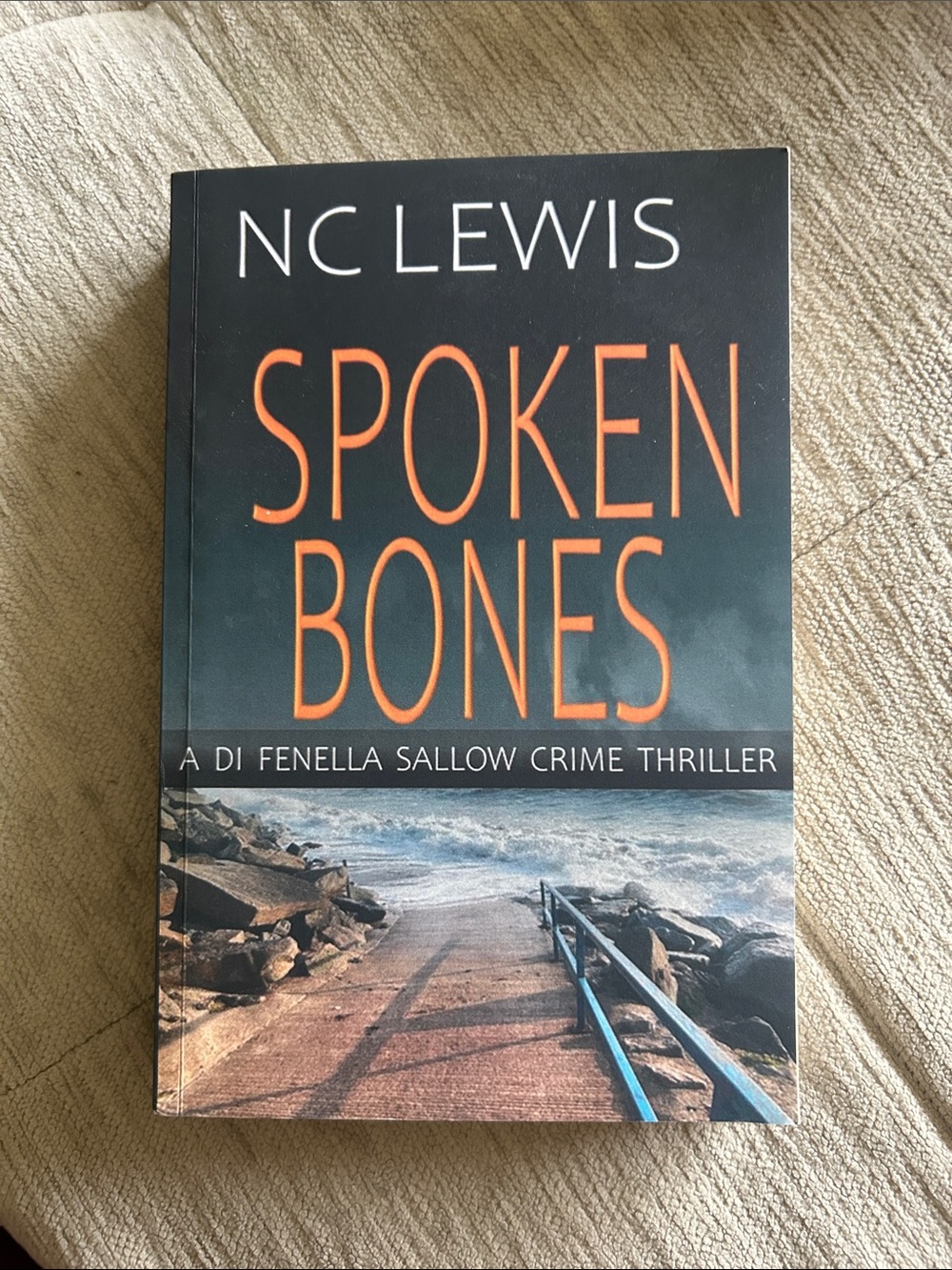 NC Lewis - Spoken Bones (Orange & Black Cover)